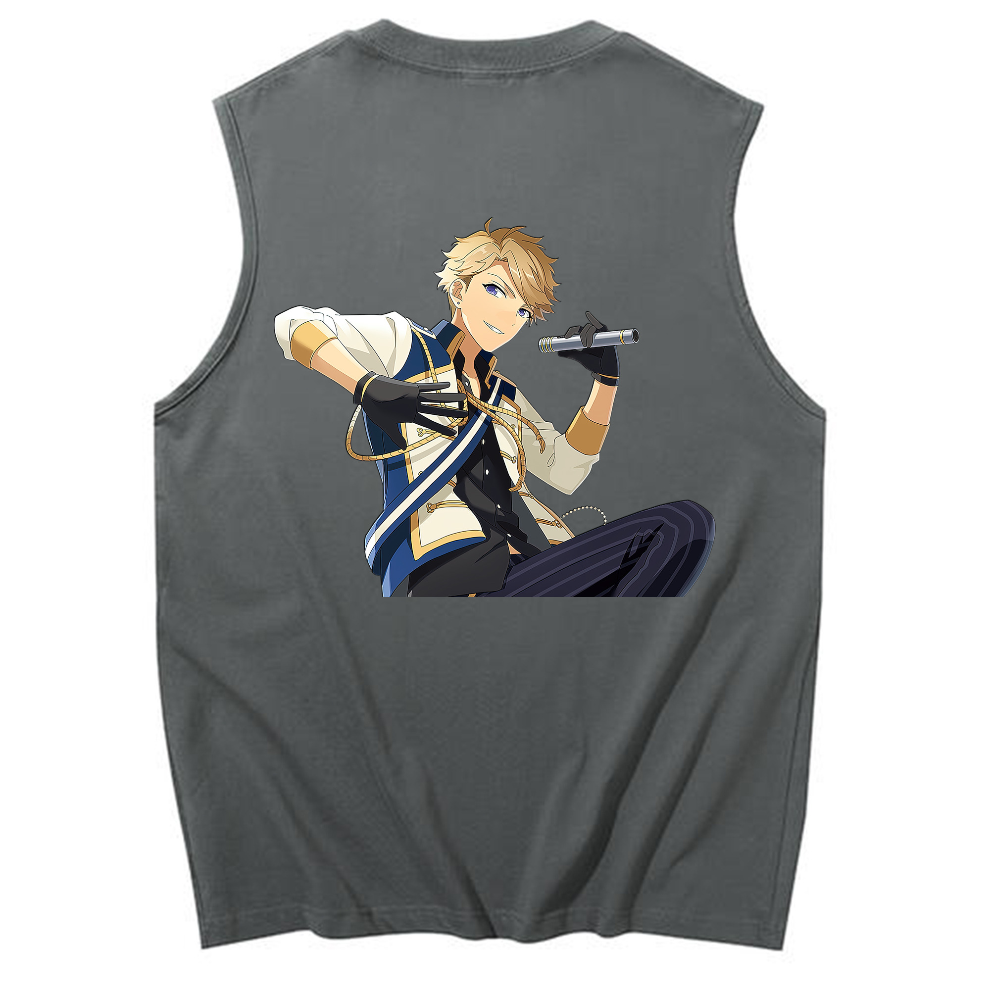 （画像用） あんさんぶるスターズ! Ensemble Stars コットン100％タンクトップ（背面プリント）